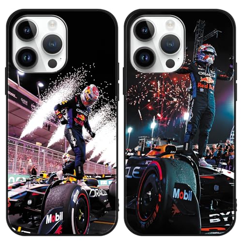 TBNMBGY 2 Stück Schutzhülle für Apple iPhone 16e Hülle 6.1", Cool Formula 1 Rennfahrer Muster Design Ästhetik, Silikon TPU Weich Schutzhülle Bumper Case für F1 Formel 1 Rennen Fans,Feuerwerk TBNMBGY 2 Stück Schutzhülle für Apple iPhone 16e Hülle 6.1", Cool Formula 1 Rennfahrer Muster Design Ästhetik, Silikon TPU Weich Schutzhülle Bumper Case für F1 Formel 1 Rennen Fans,Feuerwerk von TBNMBGY