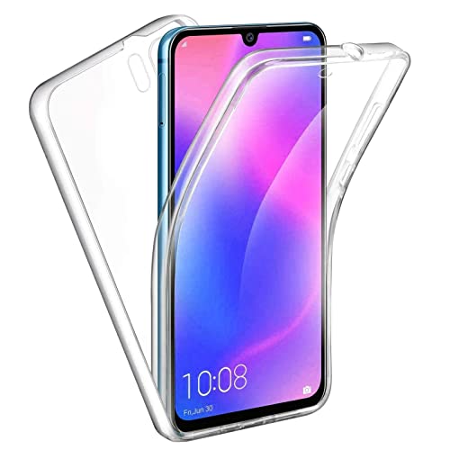 TBOC Hülle für Huawei P30 Pro [6.47 Zoll] - Cover [Transparent] Komplett [Silikon TPU] Full Body [360 Grad] Schutzhülle Vorder Hinten Seite Ultra Dünn Handy Tasche Anti Fingerabdruck von TBOC