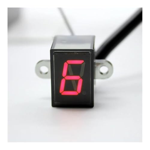 Gear Digitalanzeige Universal Motorrad 6 Geschwindigkeit Digital Display Gang Anzeige Monitor(6 Speed Display) von TBUOIUE