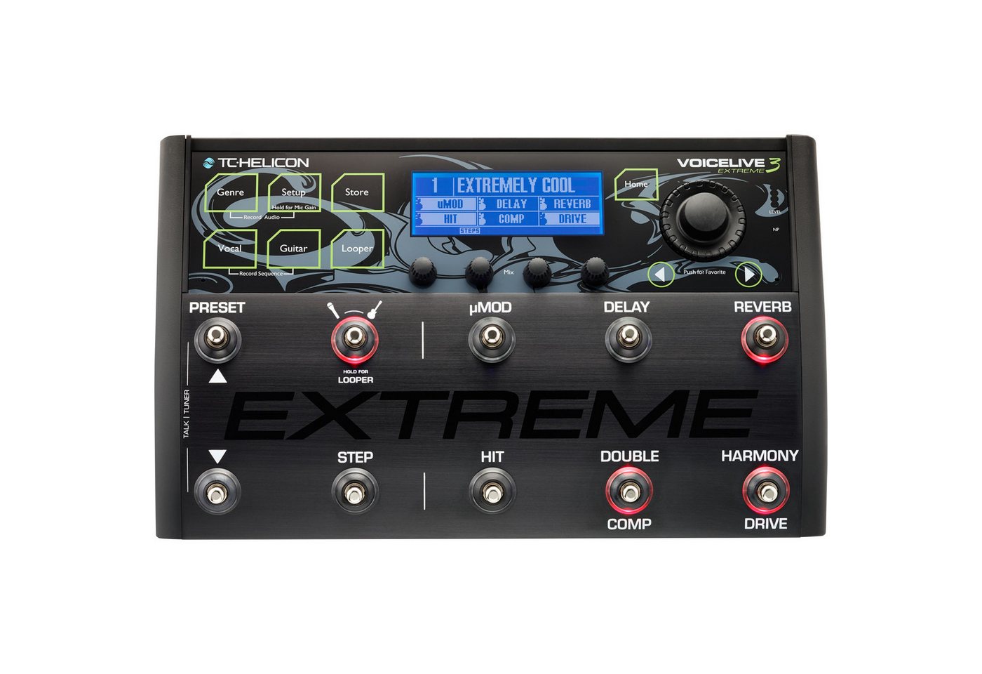 TC-Helicon Audio-Wandler, (Studio Hardware, Effektgeräte), Voice Live 3 Extreme - Effektgerät von TC-Helicon