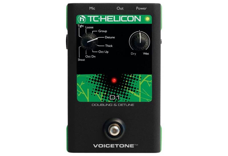 TC-Helicon Audio-Wandler, (Studio Hardware, Effektgeräte), VoiceTone D1 - Effektgerät von TC-Helicon