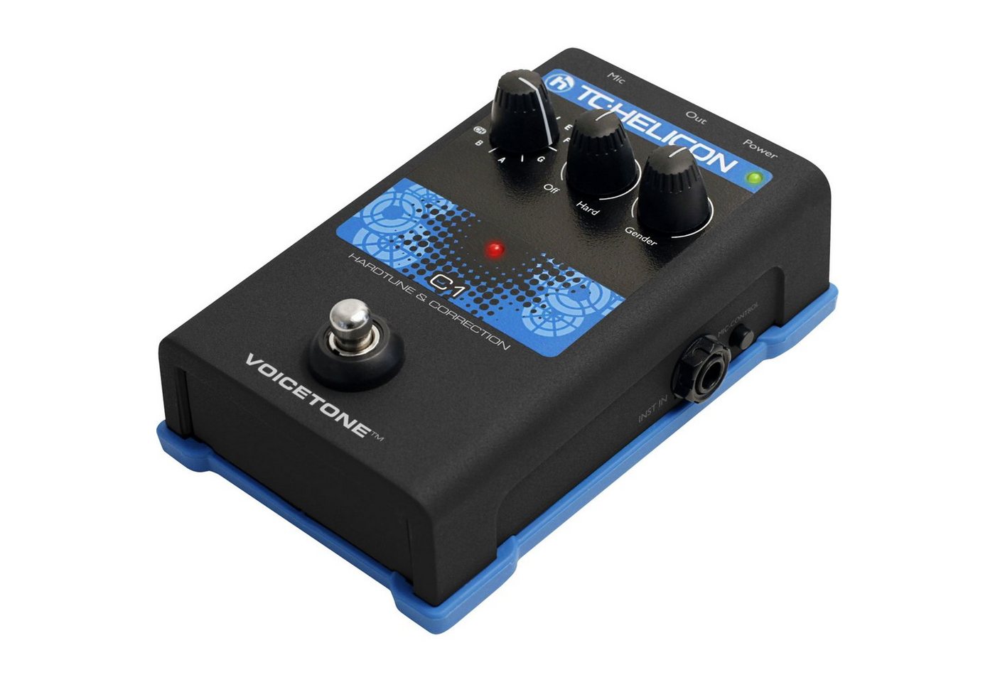 TC-Helicon Audio-Wandler, (VoiceTone C1 Hardtune and Correction Pedal, Studio Hardware, Effektgeräte), VoiceTone C1 - Effektgerät von TC-Helicon