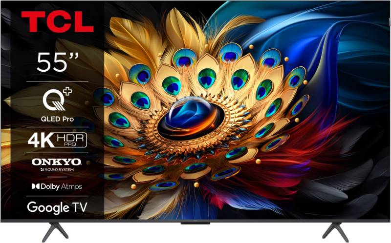 55C69B 139 cm (55") QLED-TV brushed titanium / F von TCL