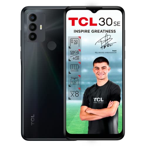 TCL 30SE - Smartphone 128GB, 4GB RAM, Dual SIM, Space Grey von TCL