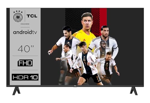TCL 40S5401A, 40 Zoll Fernseher, FHD, HDR smart TV unterstützt bei Android TV (Kindermodus, Dolby Audio, kompatibel mit Google Assistant) von TCL