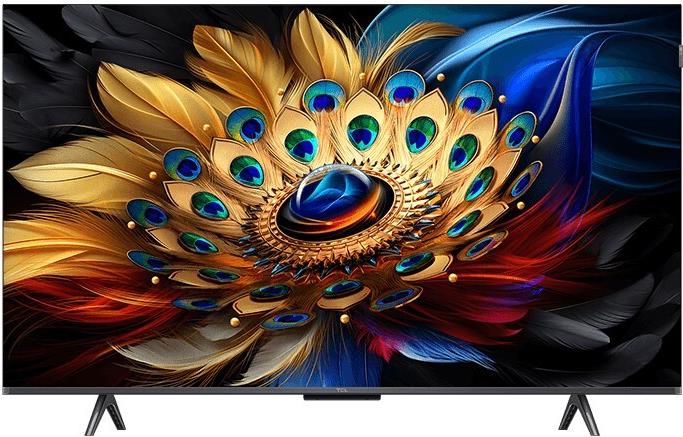 TCL 43C655 (43 Zoll 4K QLED TV mit Google TV und Game Master 3.0, 144Hz Motion Clarity Pro, Sprachassistent) [Energieklasse F] (43C655) von TCL