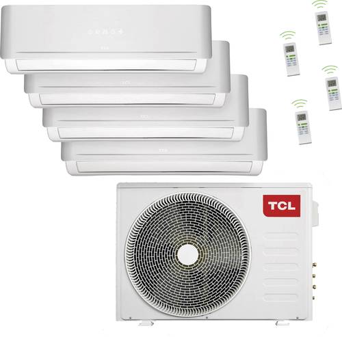 TCL Inverter Split-Klimagerät 1399 EEK Heizen/Kühlen: A+ (A+++ - D)/A++ (A+++ - D) 8800W 26m² von TCL