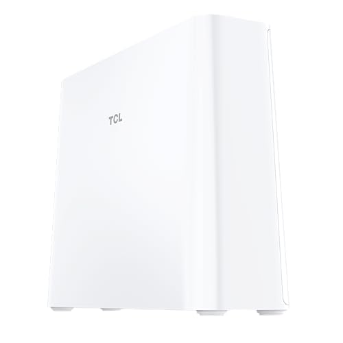 TCL LinkHub CPE Router Quick 5G HH512V, Dualband, Unterstützung SIM-Karte, WiFi 6E, Hotspot bis zu 32 Benutzer, Weiß von TCL