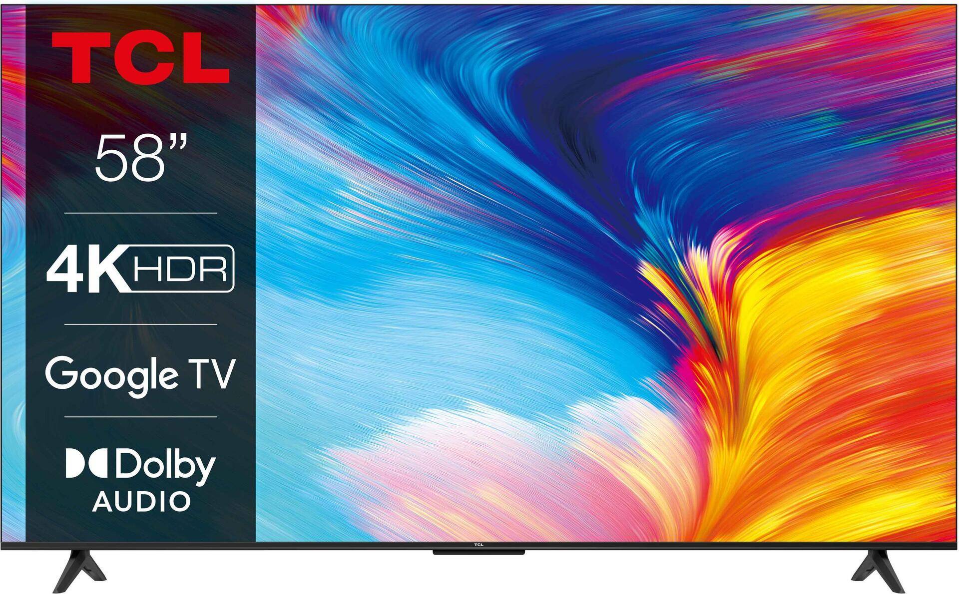 TCL P63 Series 58P635 Fernseher 147,3 cm (58) 4K Ultra HD Smart-TV WLAN Grau (58P635) von TCL