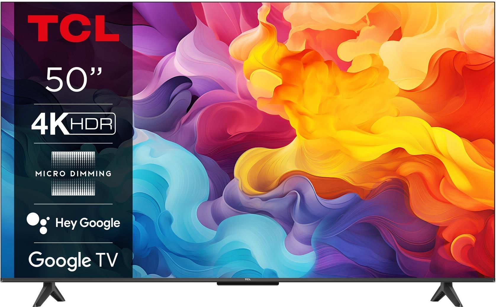 TCL P655 50P655 Fernseher 127 cm (50) 4K Ultra HD Smart-TV WLAN Schwarz (50P655) von TCL