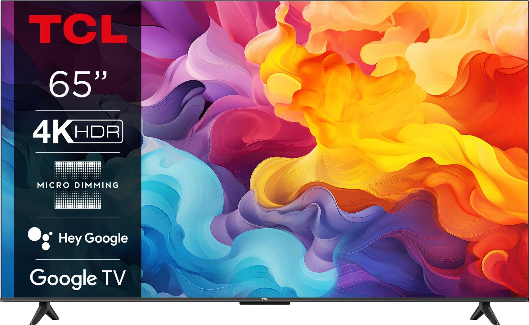 TCL P655 65P655 Fernseher 165,1 cm (65) 4K Ultra HD Smart-TV WLAN Schwarz (65P655) von TCL