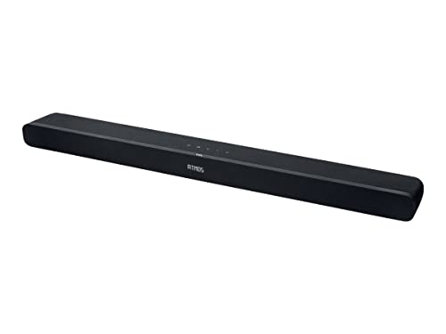 TCL TS8111 Dolby Atmos Soundbar mit eingebauten Subwoofern für TV und drahtlose Bluetooth-Soundbar (39-Zoll-Lautsprecher, HDMI ARC, wandmontierbar, Fernbedienung, mit DREI Tonmodi), schwarz, 260W von TCL