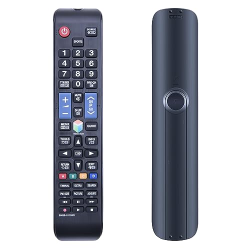 TCNOUMT BN59-01198Q Fernbedienung Kompatibel mit Samsung LED Smart TV AA59-00594A Ersatzfernbedienung UE43NU7400U UE32J6200AW UE40F8000 UE43J5500AK UE48J5605AK UE55JU6475 UE60J6275 TCNOUMT BN59-01198Q Fernbedienung Kompatibel mit Samsung LED Smart TV AA59-00594A Ersatzfernbedienung UE43NU7400U UE32J6200AW UE40F8000 UE43J5500AK UE48J5605AK UE55JU6475 UE60J6275 von TCNOUMT