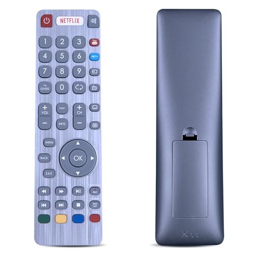 TCNOUMT Generic Ersatz-RF-Fernbedienung kompatibel mit Sharp Smart TVs, 2-K-Tastenkombinationen TCNOUMT Generic Ersatz-RF-Fernbedienung kompatibel mit Sharp Smart TVs, 2-K-Tastenkombinationen von TCNOUMT