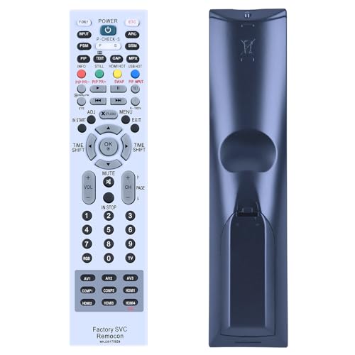 TCNOUMT Neu Ersatzfernbedienung für LG LCD LED TV DU-27FB32C DU27FB32C 24LV570M 24LV570M-UA 28LV570M 28LV570M-UA 32LV570M-UC 43LV570M, Für Factory SVC Remocon MKJ39170828 Fernbedienung TCNOUMT Neu Ersatzfernbedienung für LG LCD LED TV DU-27FB32C DU27FB32C 24LV570M 24LV570M-UA 28LV570M 28LV570M-UA 32LV570M-UC 43LV570M, Für Factory SVC Remocon MKJ39170828 Fernbedienung von TCNOUMT