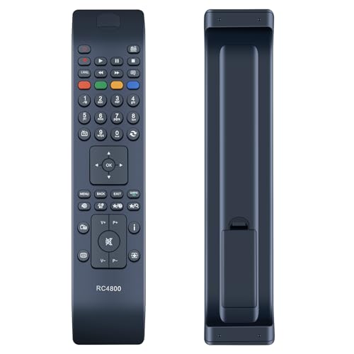 TCNOUMT Neu RC4800 Fernbedienung Passend für Vestel Hitachi Polaroid Bush Telefunken JVC TV Universal Fernbedienung RC4800 D49F283N3C P24LED13 P32LED14 P40LED13 D40F125N3C D32H125A3C D32H125Q3C TCNOUMT Neu RC4800 Fernbedienung Passend für Vestel Hitachi Polaroid Bush Telefunken JVC TV Universal Fernbedienung RC4800 D49F283N3C P24LED13 P32LED14 P40LED13 D40F125N3C D32H125A3C D32H125Q3C von TCNOUMT