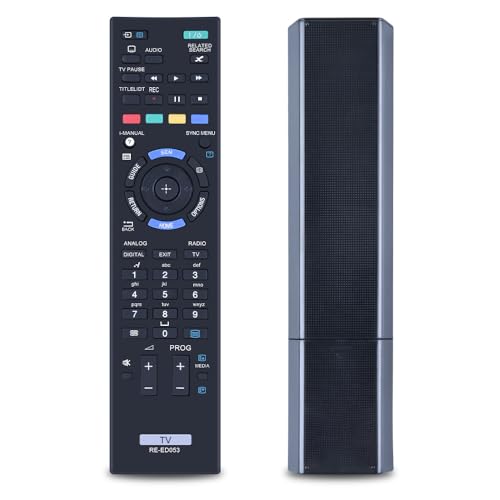 Neue Fernseher Fernbedienung RM-ED053 Ersatz für Fernbedienung Sony Bravia Smart TV KDL-24W605A KDL-32W653A KDL-32W605A KDL-42W656A KDL-42W654A KDL-32W603A KDL-32W650A KDL-50W655A KDL-50W685A von TCNOUMT