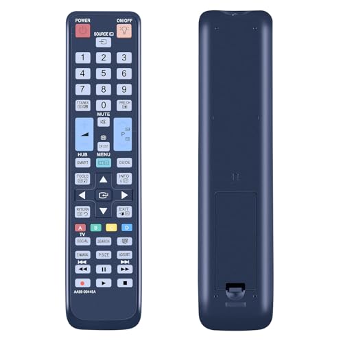 TCNOUMT Ersatz Fernbedienung Passend für Samsung AA59-00445A AA5900445A UE37D6750WK UE40D8000YU UE46D6530WS UE46D6750WK UE46D6575WS UE55D8000YU PS51D6900 PS59D6900 TV Fernbedienung TCNOUMT Ersatz Fernbedienung Passend für Samsung AA59-00445A AA5900445A UE37D6750WK UE40D8000YU UE46D6530WS UE46D6750WK UE46D6575WS UE55D8000YU PS51D6900 PS59D6900 TV Fernbedienung von TCNOUMT