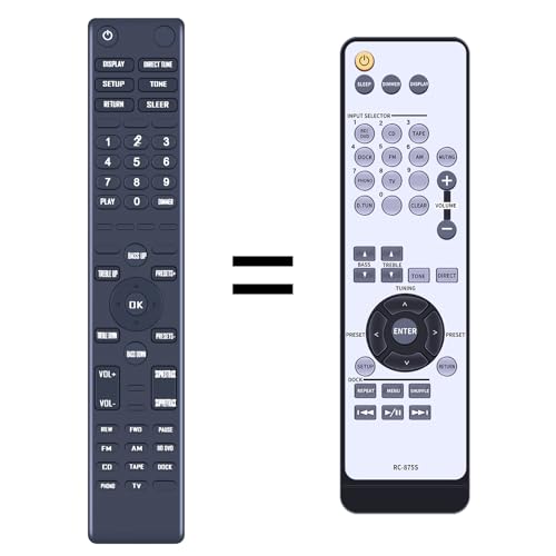 TCNOUMT Ersatz-Fernbedienung für Onkyo AV Stereo Receiver RC-875S TX-8020 TCNOUMT Ersatz-Fernbedienung für Onkyo AV Stereo Receiver RC-875S TX-8020 von TCNOUMT