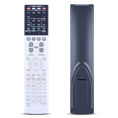 TCNOUMT Ersatz-Fernbedienung für RAV499 ZG74890, kompatibel mit Yamaha AV-Receiver RX-S600 RXS600 TCNOUMT Ersatz-Fernbedienung für RAV499 ZG74890, kompatibel mit Yamaha AV-Receiver RX-S600 RXS600 von TCNOUMT