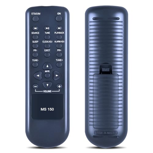 TCNOUMT Ersatz-Fernbedienung passend für Harman Kardon MS 150 MS150 MX150 MX 150 Musiksystem, kompatibel mit Harman Kardon JBL CD Music Player Stereo Audiosystem MS100 MS150 von TCNOUMT