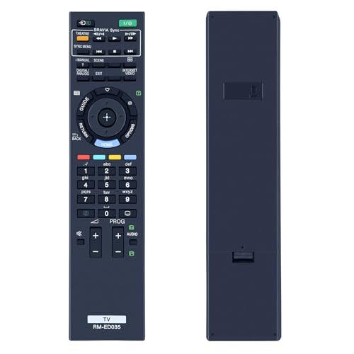 TCNOUMT Ersatz RM-ED035 Fernbedienung kompatibel für Sony Bravia LCD TV KDL-26EX301 KDL-32BX300 KDL-32EX504 KDL-32EX505 KDL-32EX716 KDL-40EX710 KDL-46EX711 KDL-55EX713 TCNOUMT Ersatz RM-ED035 Fernbedienung kompatibel für Sony Bravia LCD TV KDL-26EX301 KDL-32BX300 KDL-32EX504 KDL-32EX505 KDL-32EX716 KDL-40EX710 KDL-46EX711 KDL-55EX713 von TCNOUMT