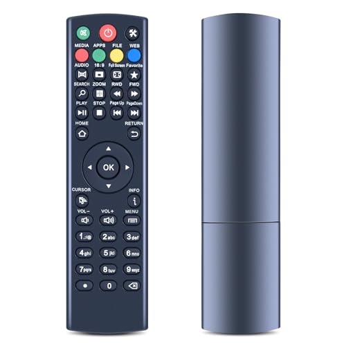 TCNOUMT Fernbedienung passend für Zoomtak Media Box K3 V+ U+ Upro T8+ & H8+ Superbox S1 S2 Pro S3 Pro Octastream Q1 Elite II MAX IV S5Max TCNOUMT Fernbedienung passend für Zoomtak Media Box K3 V+ U+ Upro T8+ & H8+ Superbox S1 S2 Pro S3 Pro Octastream Q1 Elite II MAX IV S5Max von TCNOUMT