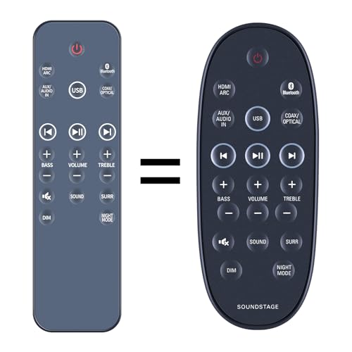 TCNOUMT HTL4110B/12 Fernbedienung Ersatz Passend für Philips Soundstage THL4111B/12 HTL2100/12 HTL2150G HTL2100 TCNOUMT HTL4110B/12 Fernbedienung Ersatz Passend für Philips Soundstage THL4111B/12 HTL2100/12 HTL2150G HTL2100 von TCNOUMT