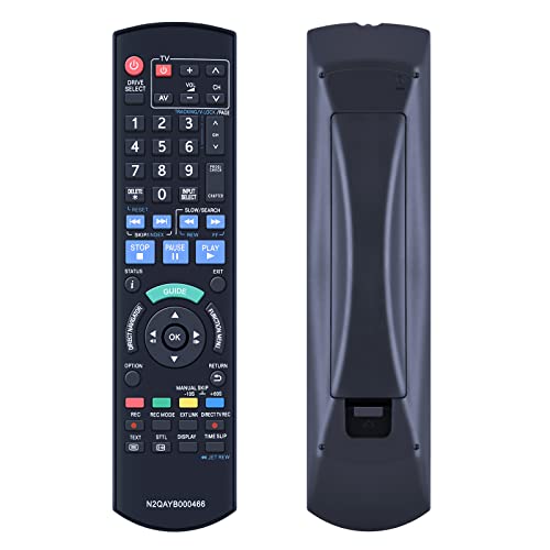 TCNOUMT N2QAYB000466 Fernbedienung Kompatibel für Panasonic DVD Recorder Player DMR-EH65 DMR-EX95 DMR-EX98 DMR-EX99 DMR-EZ49VEBK DMR-EZ45 DMR-EZ47 DMR-EZ48 DMR-EZ49V DMR-EZ49 TCNOUMT N2QAYB000466 Fernbedienung Kompatibel für Panasonic DVD Recorder Player DMR-EH65 DMR-EX95 DMR-EX98 DMR-EX99 DMR-EZ49VEBK DMR-EZ45 DMR-EZ47 DMR-EZ48 DMR-EZ49V DMR-EZ49 von TCNOUMT