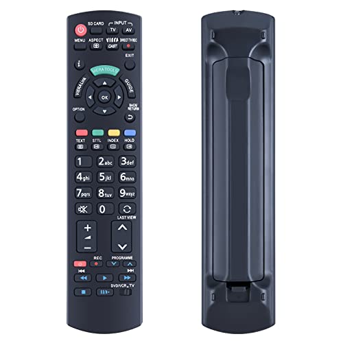 TCNOUMT N2QAYB000490 Ersatzfernbedienung für Panasonic TV TX-L32E30E TX-LR32E30 TX-L42E3E TX-P42G30E TX-PF42G30E TX-LF42G20S TX-P42GW30 TX-P46G30E TX-P50G30E TX-PF50G30 TCNOUMT N2QAYB000490 Ersatzfernbedienung für Panasonic TV TX-L32E30E TX-LR32E30 TX-L42E3E TX-P42G30E TX-PF42G30E TX-LF42G20S TX-P42GW30 TX-P46G30E TX-P50G30E TX-PF50G30 von TCNOUMT