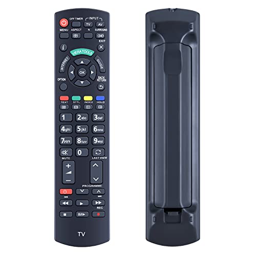 TCNOUMT N2QAYB000753 Fernbedienung Ersatz Kompatibel mit Panasonic Viera TV TX-L32E5Y TX-L32E5B TX-L32E5E TX-L32E30E TX-L32E31B TX-L32D25E TX-L32D25BA TX-L32D28EP TX-L32D28ES Kein Setup erforderlich TCNOUMT N2QAYB000753 Fernbedienung Ersatz Kompatibel mit Panasonic Viera TV TX-L32E5Y TX-L32E5B TX-L32E5E TX-L32E30E TX-L32E31B TX-L32D25E TX-L32D25BA TX-L32D28EP TX-L32D28ES Kein Setup erforderlich von TCNOUMT