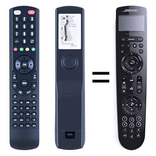 TCNOUMT Neu Ersatzfernbedienung Kompatibel mit Bose Lifestyle 650/600/550 Media Center 743877-0010 TCNOUMT Neu Ersatzfernbedienung Kompatibel mit Bose Lifestyle 650/600/550 Media Center 743877-0010 von TCNOUMT