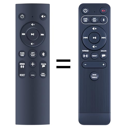 TCNOUMT Neue Ersatzfernbedienung Kompatibel mit Creative Stage V2 2.1 Channel 160W Soundbar, Surround Sound Subwoofer TCNOUMT Neue Ersatzfernbedienung Kompatibel mit Creative Stage V2 2.1 Channel 160W Soundbar, Surround Sound Subwoofer von TCNOUMT