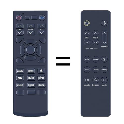 TCNOUMT Neue Ersatzfernbedienung für NUBERT nuBOXX A-125 PRO (nuBoxx A125 PRO) Kompaktlautsprecher PC-Lautsprecher von TCNOUMT
