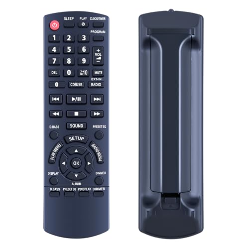 TCNOUMT New N2QAYB001101 Fernbedienung Ersatz Passend für Panasonic Micro CD Stereo System N2QAYB001102 SC-PMX80 SC-PMX82 SA-PMX82 SB-PMX70 SA-PMX82 SA-PMX84 SA-PMX94 SC-PMX74 SC-PMX92 TCNOUMT New N2QAYB001101 Fernbedienung Ersatz Passend für Panasonic Micro CD Stereo System N2QAYB001102 SC-PMX80 SC-PMX82 SA-PMX82 SB-PMX70 SA-PMX82 SA-PMX84 SA-PMX94 SC-PMX74 SC-PMX92 von TCNOUMT