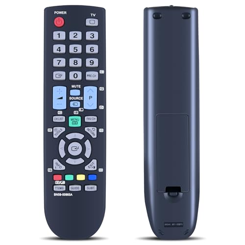 TCNOUMT Passend für Samsung Fernseher BN59-00865A Fernbedienung Ersetzen Kompatibel mit LE19A656 LE22B450 LE26B450C4W LE19A656A1D LE22A656A1D LA22B650T6D LA32B350F1D LA32B450C4M LA32B450C4DXXY TCNOUMT Passend für Samsung Fernseher BN59-00865A Fernbedienung Ersetzen Kompatibel mit LE19A656 LE22B450 LE26B450C4W LE19A656A1D LE22A656A1D LA22B650T6D LA32B350F1D LA32B450C4M LA32B450C4DXXY von TCNOUMT