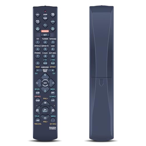 TCNOUMT RAV204 Fernbedienung Ersatz Kompatibel für Yamaha RAV204 V473190 EU Fernbedienung, Passend für Yamaha AV Receiver RX-V395RDS RX-V800RDS RX-V496RDS RXV498RDS TCNOUMT RAV204 Fernbedienung Ersatz Kompatibel für Yamaha RAV204 V473190 EU Fernbedienung, Passend für Yamaha AV Receiver RX-V395RDS RX-V800RDS RX-V496RDS RXV498RDS von TCNOUMT
