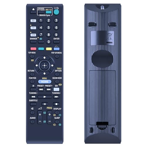 TCNOUMT RM-ADP077 Fernbedienung Geeignet für Sony Disc DVD Heimkino BDV-N590 BDV-N790W BDV-N990W BDV-N890W HBD-NF620 Sony AV-System RM ADP077 Ersatz-Fernbedienung TCNOUMT RM-ADP077 Fernbedienung Geeignet für Sony Disc DVD Heimkino BDV-N590 BDV-N790W BDV-N990W BDV-N890W HBD-NF620 Sony AV-System RM ADP077 Ersatz-Fernbedienung von TCNOUMT