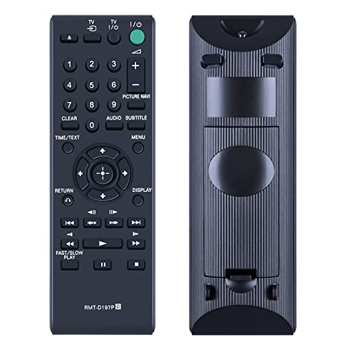 TCNOUMT RMT-D197P Fernbedienung Ersatz für Sony DVD Player DVP-SR120 DVP-SR150 DVP-SR160 DVP-SR170 DVP-SR350 DVP-SR360 DVP-SR370 DVP-SR750H DVP-SR760H Fernbedienung TCNOUMT RMT-D197P Fernbedienung Ersatz für Sony DVD Player DVP-SR120 DVP-SR150 DVP-SR160 DVP-SR170 DVP-SR350 DVP-SR360 DVP-SR370 DVP-SR750H DVP-SR760H Fernbedienung von TCNOUMT