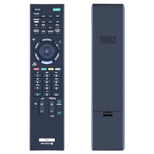 TCNOUMT Ersatzfernbedienung RM-ED041 für Sony Bravia TV KDL-32RD433 KDL-32EX721 KDL-32EX723 KDL-40RD453 KDL-40EX524 KDL-40EX525 KDL-40R353C KDL-40EX720 KDL-40EX727 KDL-46R473A KDL-46EX728 TCNOUMT Ersatzfernbedienung RM-ED041 für Sony Bravia TV KDL-32RD433 KDL-32EX721 KDL-32EX723 KDL-40RD453 KDL-40EX524 KDL-40EX525 KDL-40R353C KDL-40EX720 KDL-40EX727 KDL-46R473A KDL-46EX728 von TCNOUMT