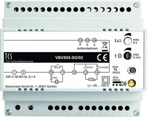 TCS TÜR Control Türsprechanlagen-Zubehör TCS TÜR Control Türsprechanlagen-Zubehör von TCS TÜR Control