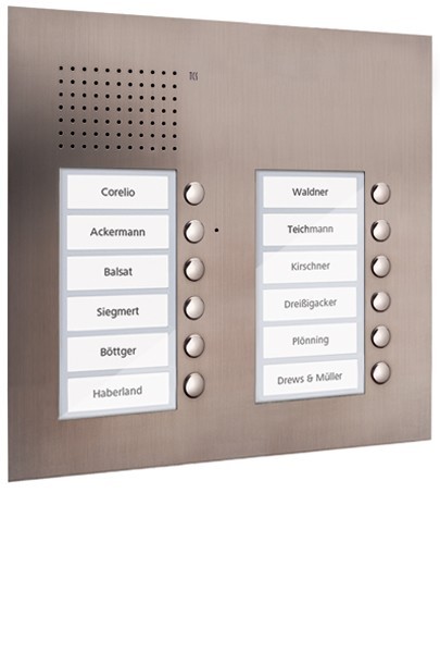 TCS Tür Control Audio Außenstation PUK 12 PUK12/2-ES TCS Tür Control Audio Außenstation PUK 12 PUK12/2-ES von TCS Tür Control