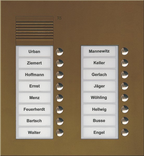 TCS Tür Control Audio Außenstation PUK 16 PUK16/2-EB TCS Tür Control Audio Außenstation PUK 16 PUK16/2-EB von TCS Tür Control