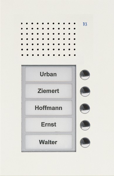 TCS Tür Control Audio Außenstation PUK 5 PUK05/1-WS TCS Tür Control Audio Außenstation PUK 5 PUK05/1-WS von TCS Tür Control