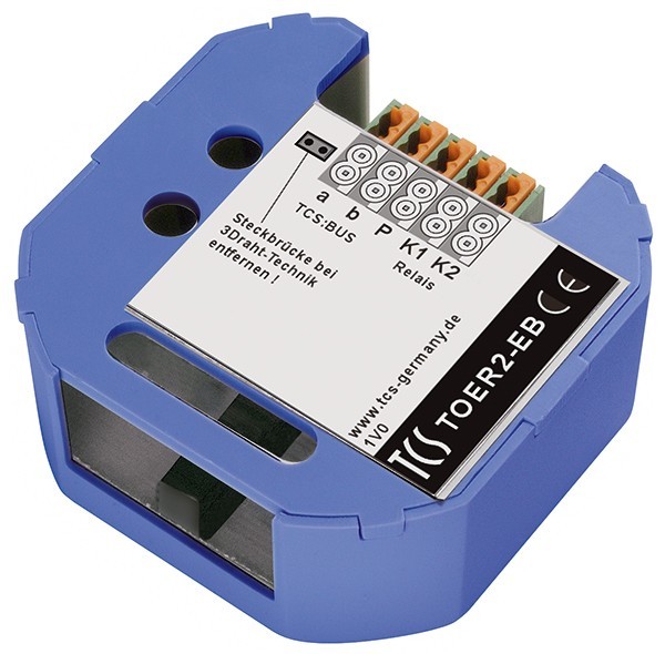 TCS Tür Control Türöffner-Relais TOER2-EB TCS Tür Control Türöffner-Relais TOER2-EB von TCS Tür Control