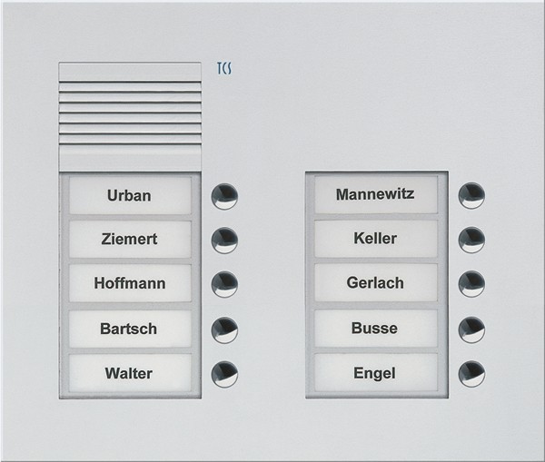 TCS Tür Control Türsprechstelle PUK10/2-EN TCS Tür Control Türsprechstelle PUK10/2-EN von TCS Tür Control