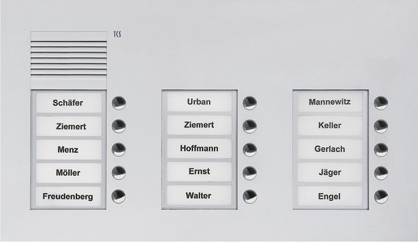 TCS Tür Control Türsprechstelle PUK15/3-EN TCS Tür Control Türsprechstelle PUK15/3-EN von TCS Tür Control