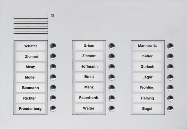 TCS Tür Control Türsprechstelle PUK21/3-EN TCS Tür Control Türsprechstelle PUK21/3-EN von TCS Tür Control