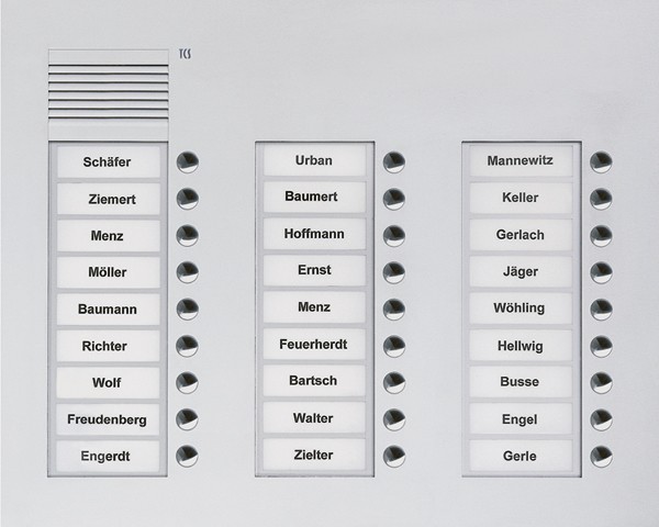 TCS Tür Control Türsprechstelle PUK27/3-EN von TCS Tür Control