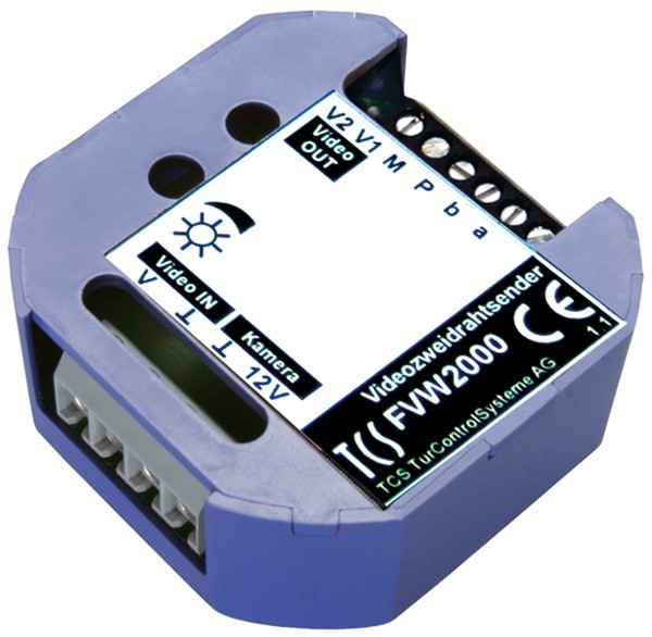 TCS Tür Control Videozweidrahtsender FVW2000-0600 TCS Tür Control Videozweidrahtsender FVW2000-0600 von TCS Tür Control